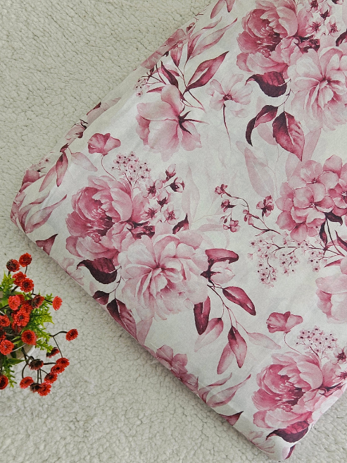 Muslin Digital Printed Cotton Fabric – MIS207RRD29