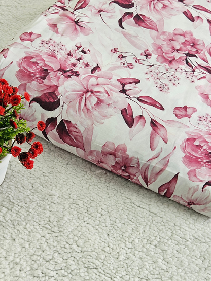 Muslin Digital Printed Cotton Fabric – MIS207RRD29
