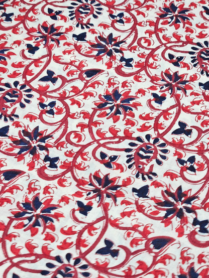 Kalamkari Cotton Fabric – MIS56VF-3