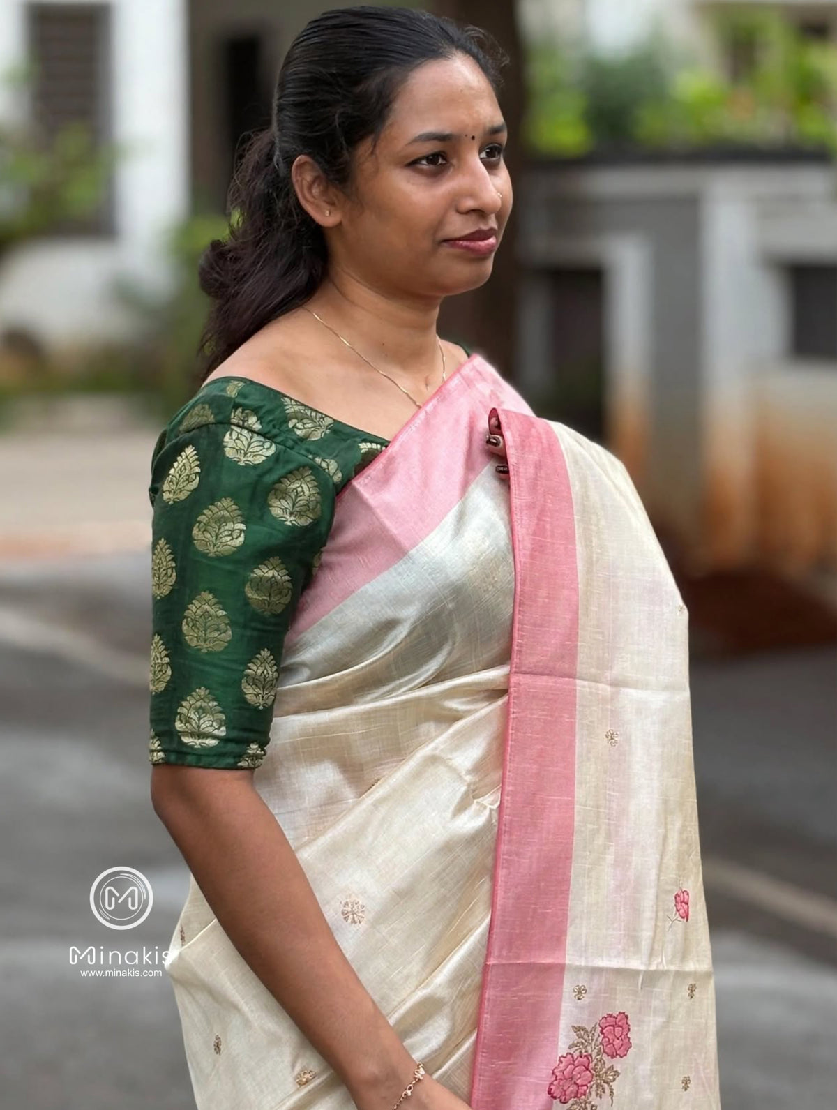SEMI  SILK SAREE