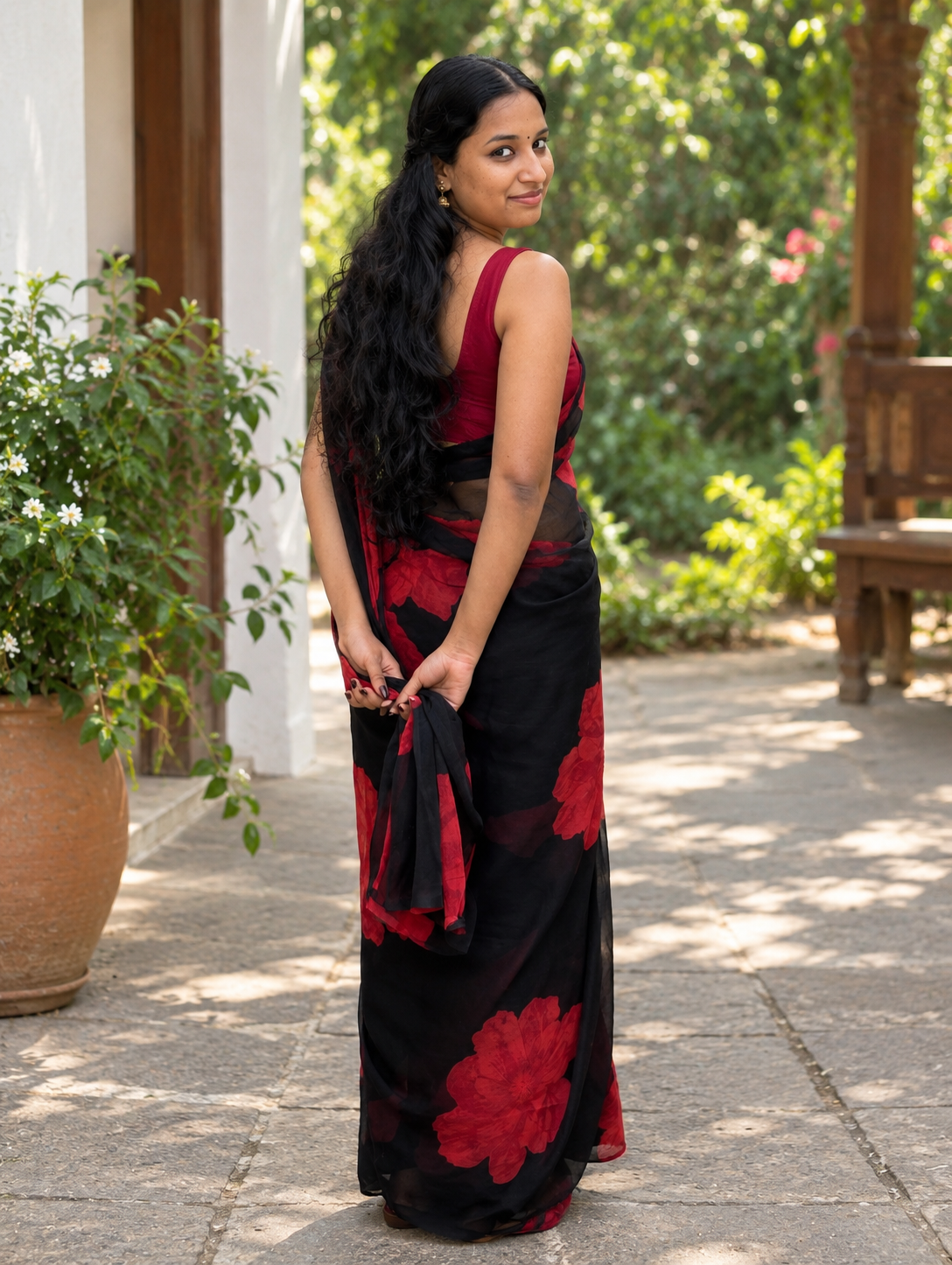 CHIFFON SAREE