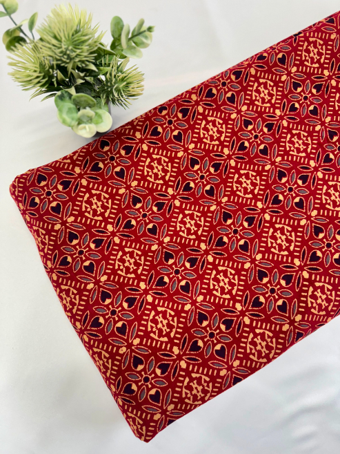 Ajrakh Printed Cotton – MIS653SF-28