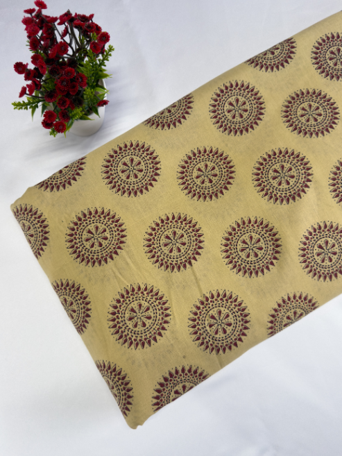 Ajrakh Printed  Cotton – MIS858KF-C3