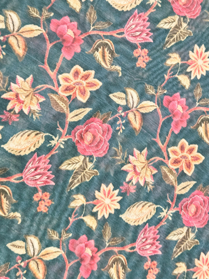 Chanderi Cotton Fabric – MIS185RRD8