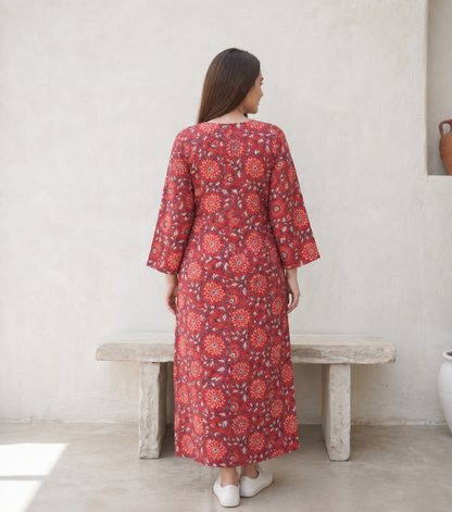 COTTON HANDBLOCK PRINTED FABRIC
