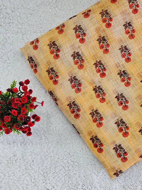 Chanderi Linen Fabric – MIS353SPH2