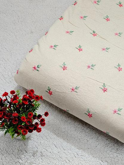 Pure Cotton With Hand Work