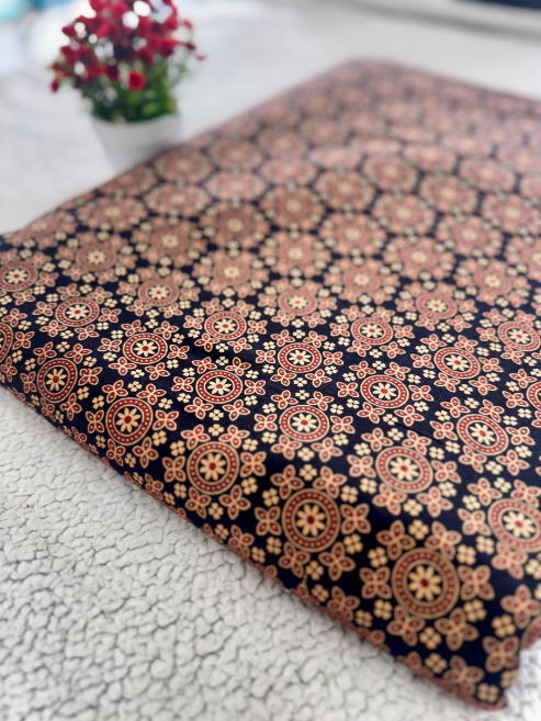 Ajrakh Printed Cotton Fabric – MIS73SCM-6