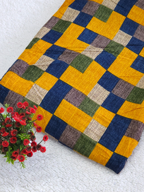 Poly Cotton Fabric – MIS185RRD19