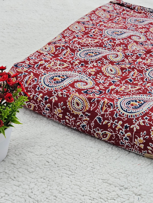 Kalamkari Cotton Fabric – MIS56VF-10