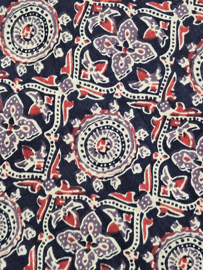 Kalamkari Cotton Fabric – MIS56VF-12