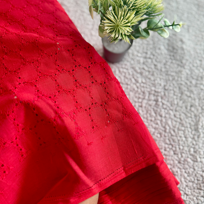Hakoba Cotton Fabric – Delicate Design | Light & Easy to Stitch