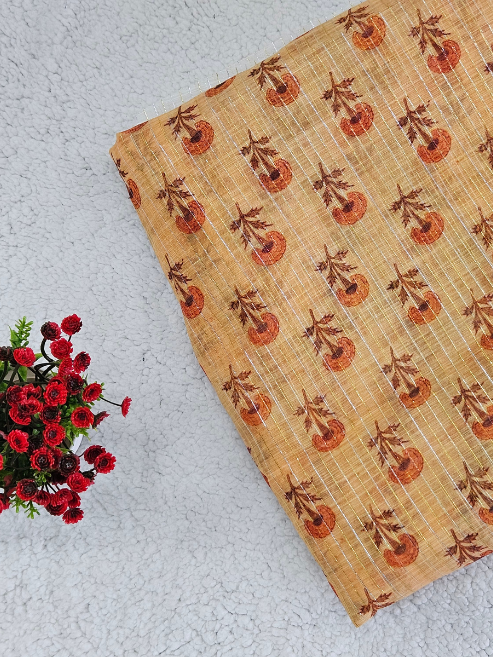 Chanderi Linen Fabric – MIS353SPH3