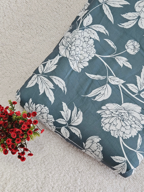 Linan Digital Printed Cotton Fabric – MIS207RRD6