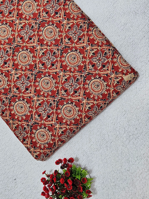 Kalamkari Cotton Fabric – MIS56VF-13