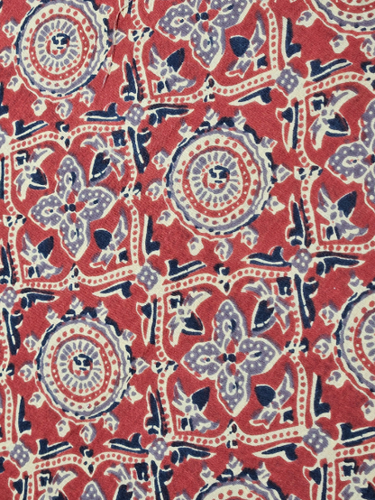 Kalamkari Cotton Fabric – MIS56VF-13