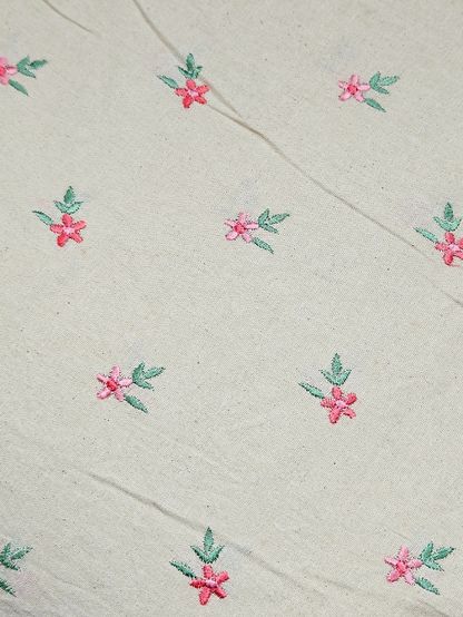 Pure Cotton With Hand Work