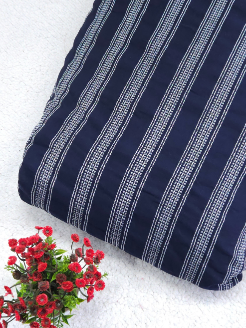 Striped Cotton Fabric – MIS185RRD73