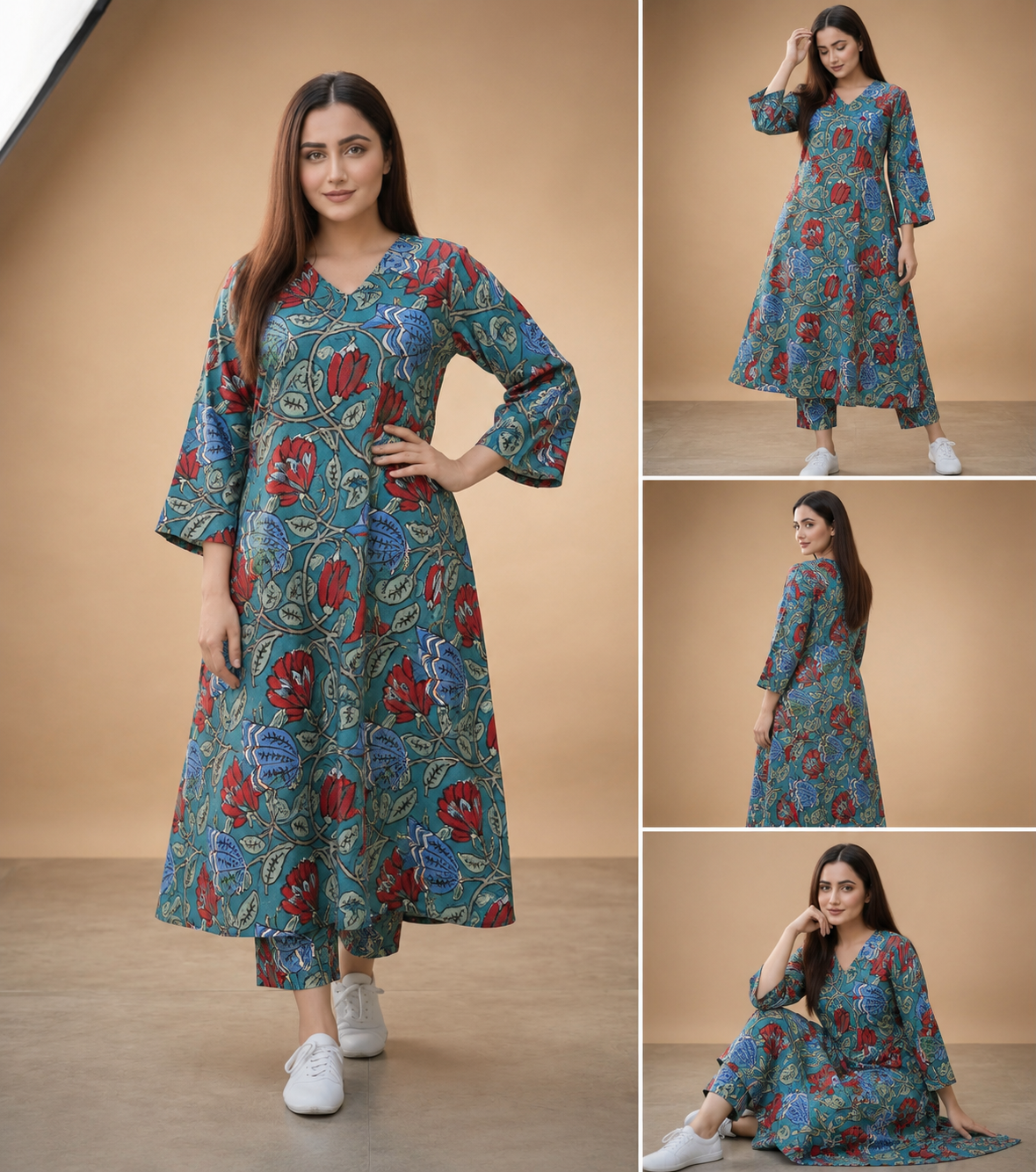 COTTON HANDBLOCK PRINTED FABRIC