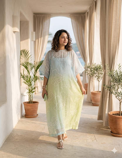 Mul Chanderi Cotton With Embroidery  MIS36KSF