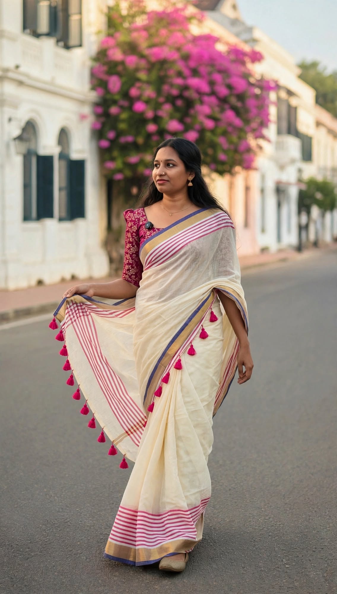 MUL COTTON SAREE