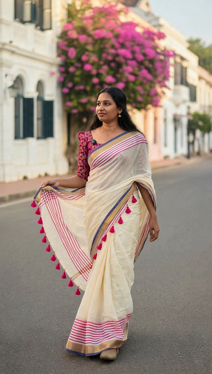 MUL COTTON SAREE