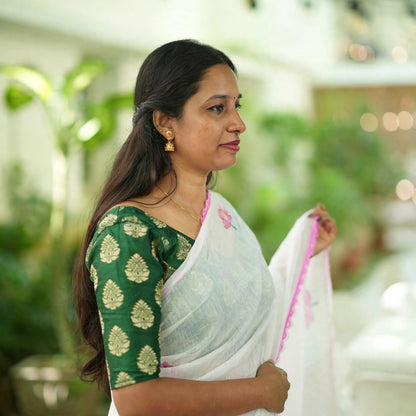 SOFT LINEN SAREE