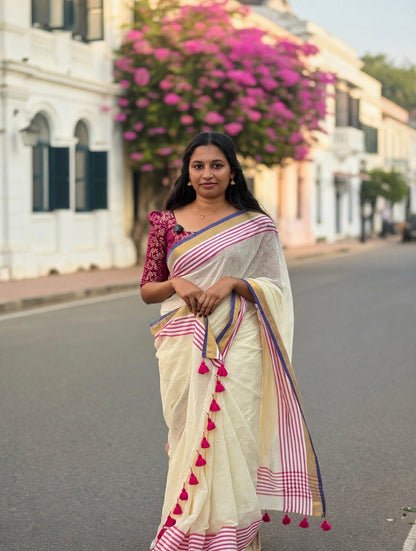 MUL COTTON SAREE