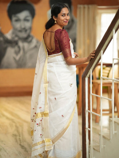 RED QUEEN SAREE