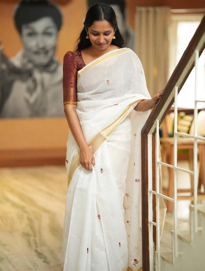 RED QUEEN SAREE