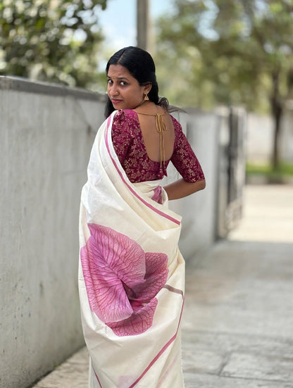 PINK BLOSSOM SET SAREE