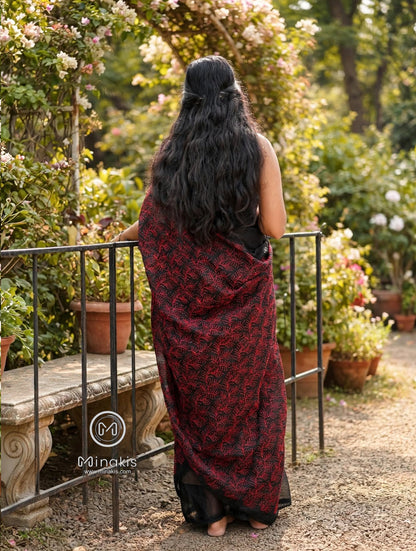 COTTON SEMI SILK SAREE