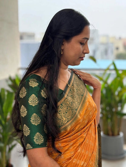 COTTON SEMI SILK SAREE