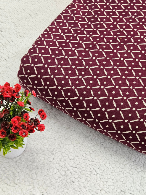 Printed Cotton Fabric – MIS185RRD-3