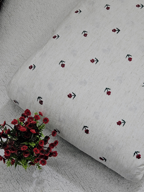 Pure Cotton With Hand Work