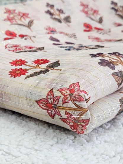 Chanderi Linen Fabric – MIS353SPH4