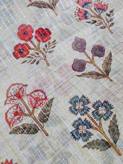 Chanderi Linen Fabric – MIS353SPH4