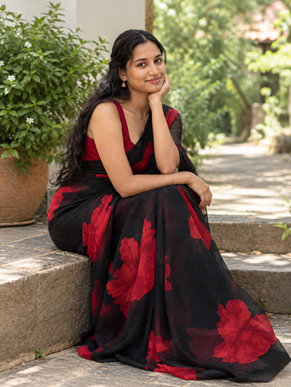 CHIFFON SAREE