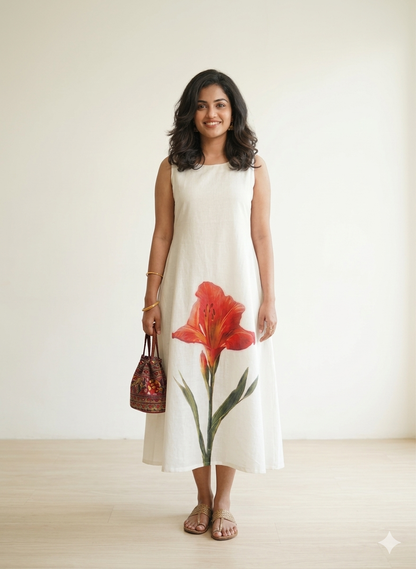 SCARLET - Chanderi Cotton MIS-804RRD2