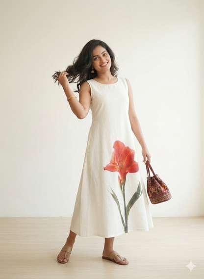SCARLET - Chanderi Cotton MIS-804RRD2