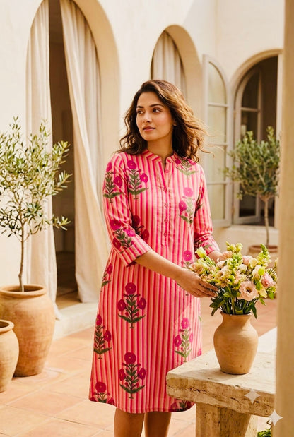 Bloomira -Italian Linen  Cotton - MIS625RRD3
