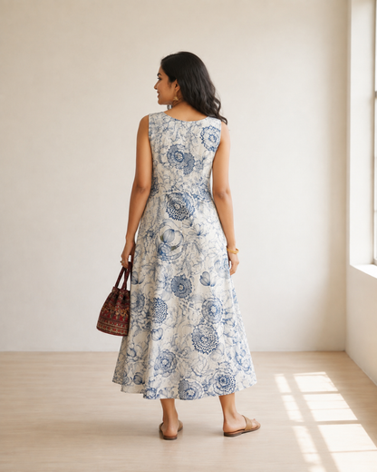 COTTON HANDBLOCK PRINTED FABRIC