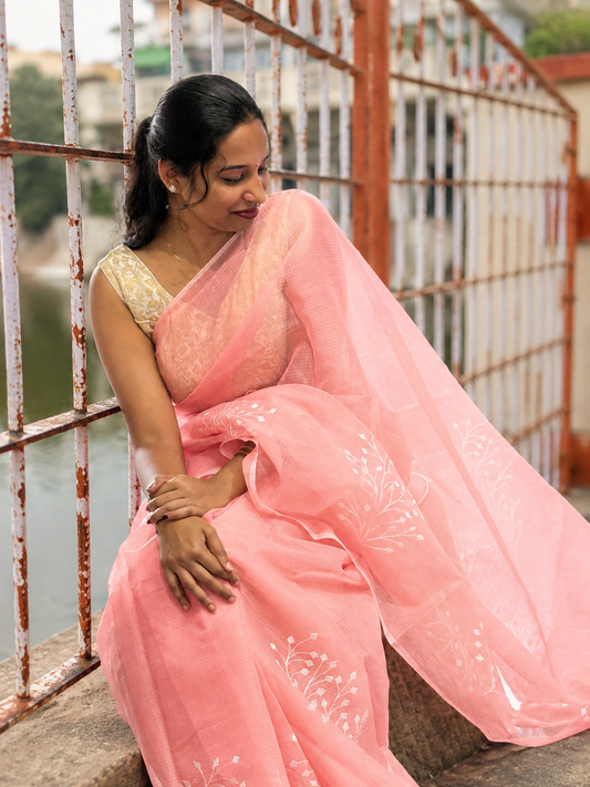 Mix Kota Cotton saree