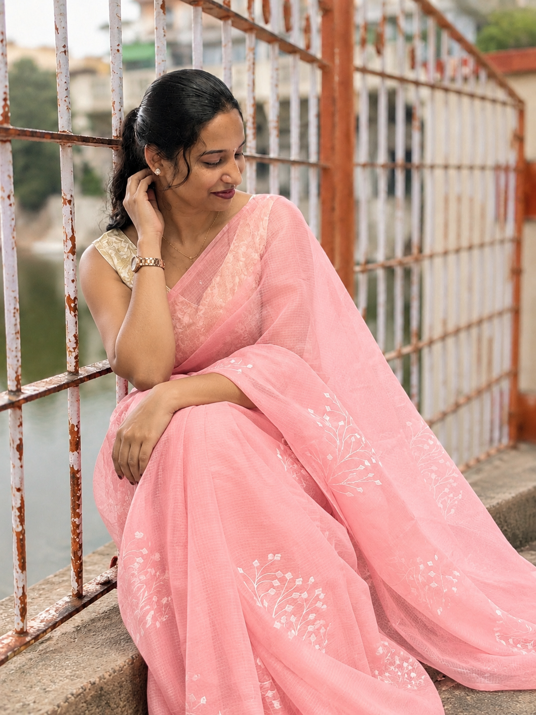 Mix Kota Cotton saree