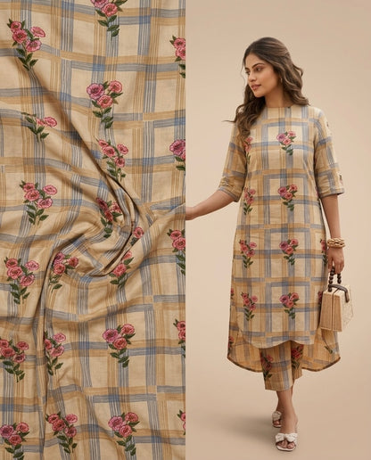 Camellia - Italian Linen Cotton - MIS91RRD10