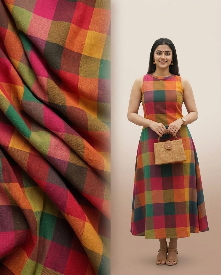 Plaidora - Magic Linen  Cotton - MIS669RRD2
