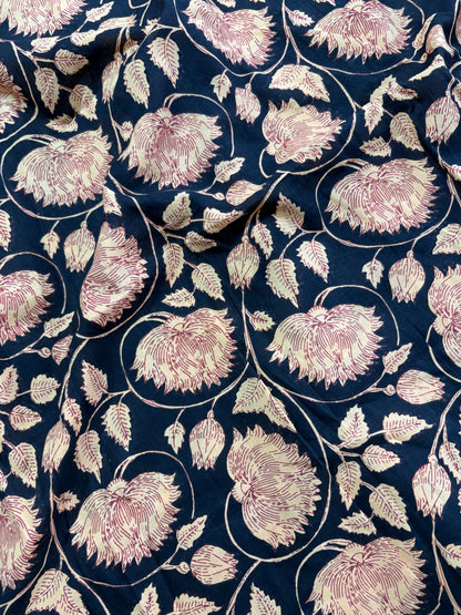 COTTON HANDBLOCK PRINTED FABRIC