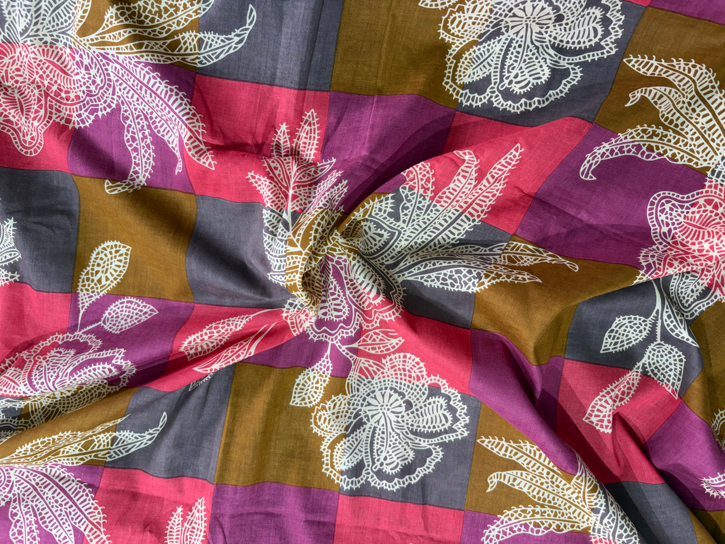 COTTON HANDBLOCK PRINTED FABRIC