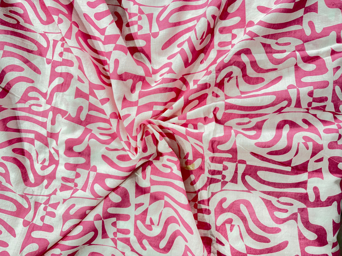 COTTON HANDBLOCK PRINTED FABRIC