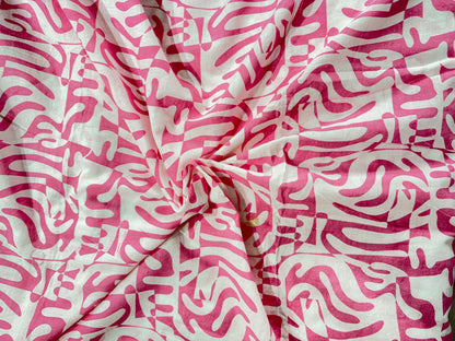 COTTON HANDBLOCK PRINTED FABRIC